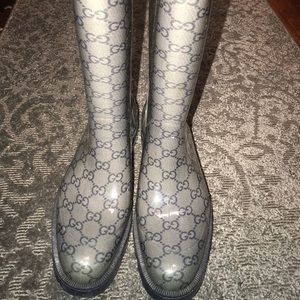 Gucci rain boots